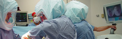 Fluoro Computer-Assisted Knee Replacement Surgery