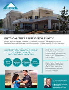 Physical Therapy Job In Redding
